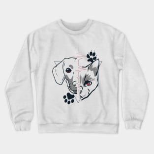 Dog and Cat Crewneck Sweatshirt